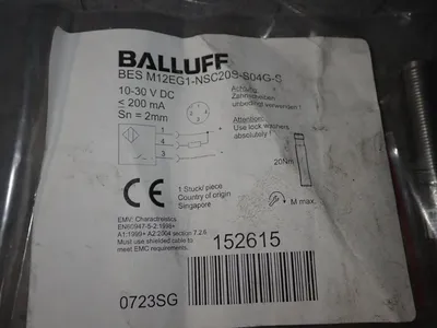 New | in-Stock BALLUFF BES M12EG1NSC20SS04GS Sensors | HGR 24 #752366