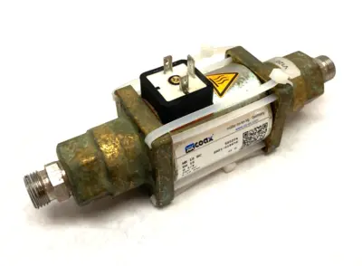 USED COAX DIRECT ACTING COAXIAL VALVE 2/2-WAY MK-10-NC-DN10-G1/4-24VDC