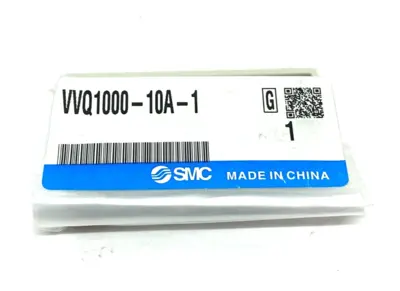 New | in-Stock SMC PNEUMATIC SOLENOID BLANK CHECK PLATE VALVE Solenoid Valves | Maverick Industrial Sales #1103707