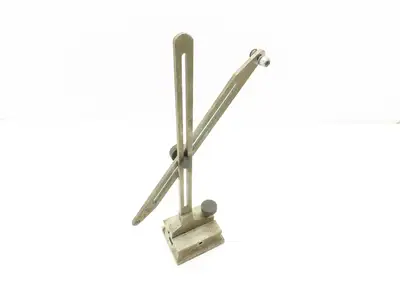 Fowler 12" Indicator Gage Transfer Stand Steel Base 52-620-717-0