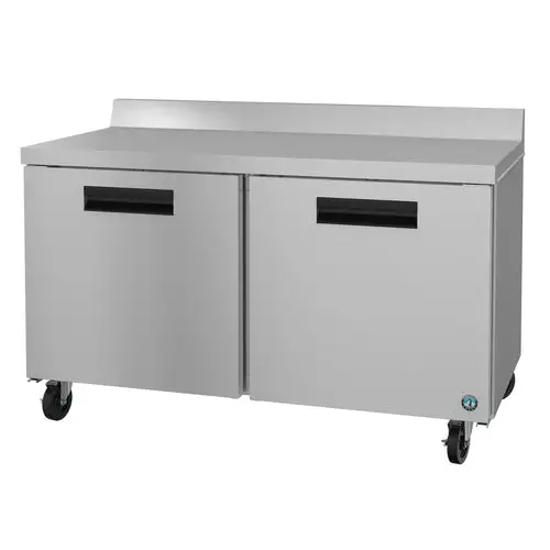 Hoshizaki WF60B 60" W Worktop Freezer w/ (2) Sections & (2) Doors, 115v