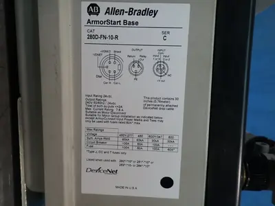 USED ALLENBRADLEY 280DF12Z10CGRW3P1