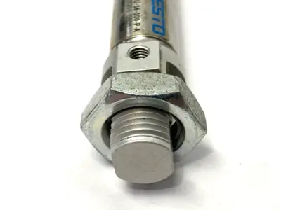 USED FESTO PNEUMATIC CYLINDER 16MM BORE 100MM STROKE 19203
