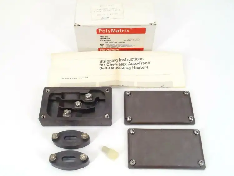 New | in-Stock RAYCHEM POLYMATRIX PIPE HEATING CABLE SPLICE KIT Cable & Wire | Maverick Industrial Sales #1109606