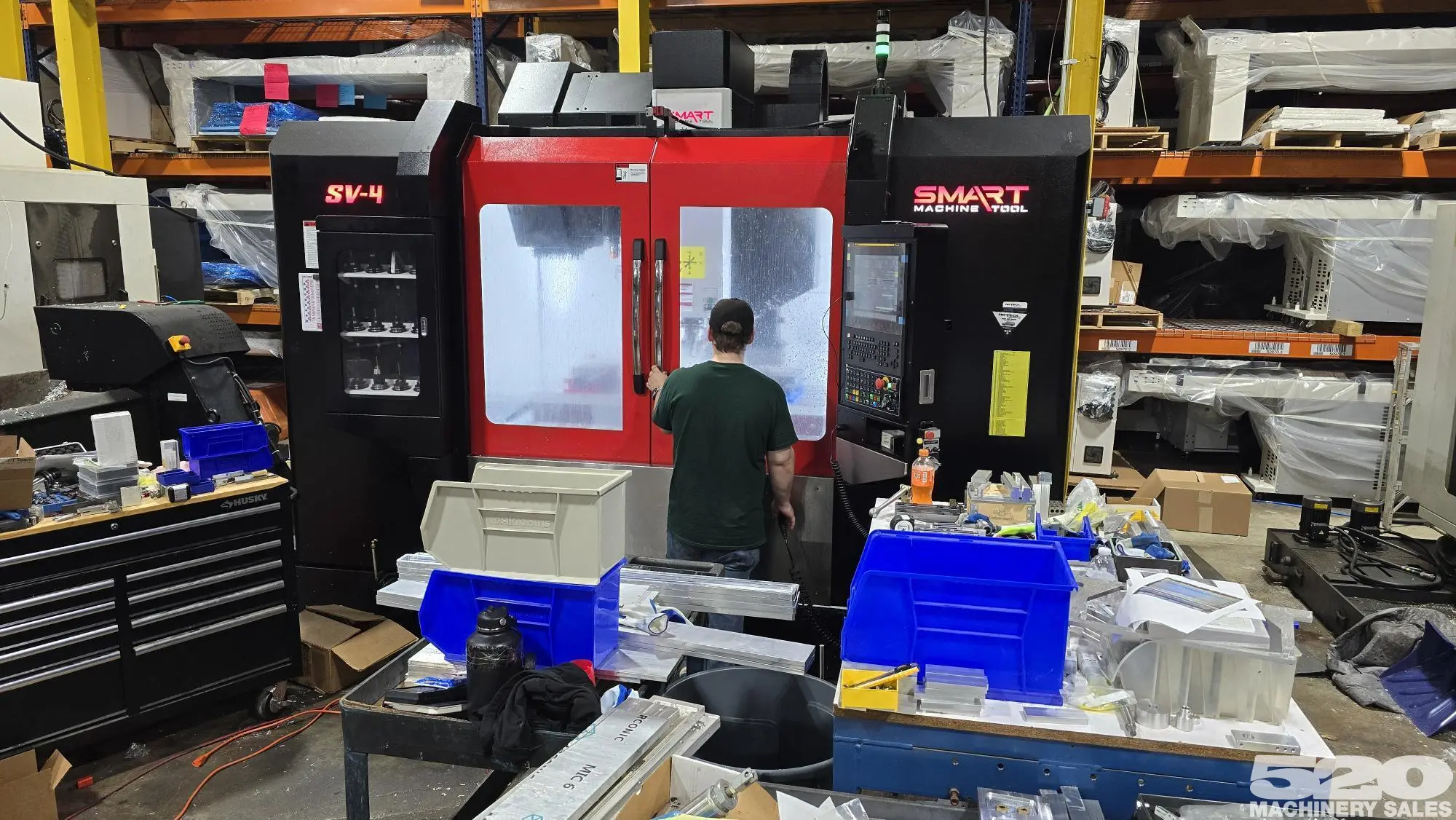 2025 SMART MACHINE TOOL SV 4 CNC Vertical Machining Center