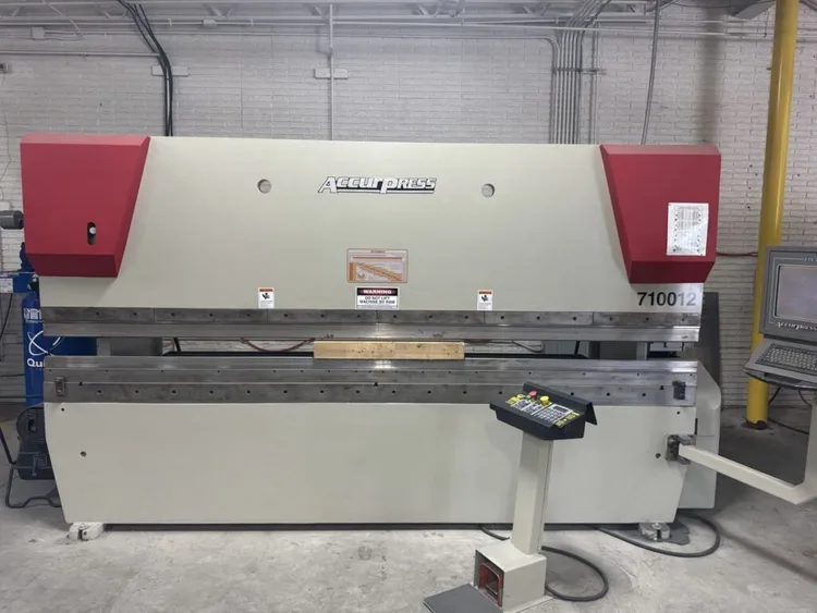 Used 2004 ACCURPRESS 710012 Press Brakes Georgia US | The Equipment Hub #1324610