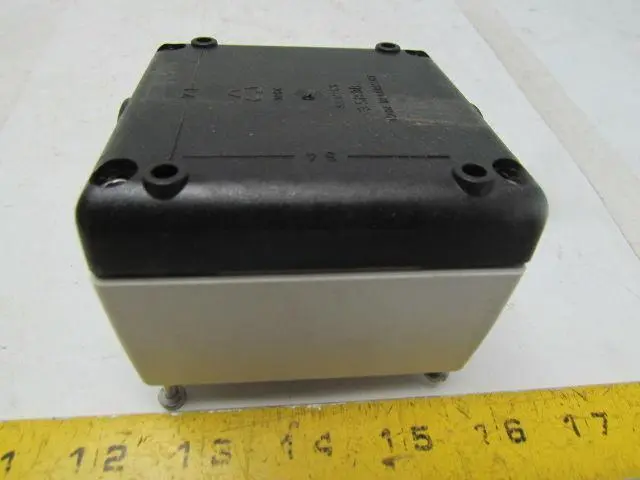 Siemens 3SBES9003 Horizontal Pushbutton Station Jam Reset Illuminated Yellow