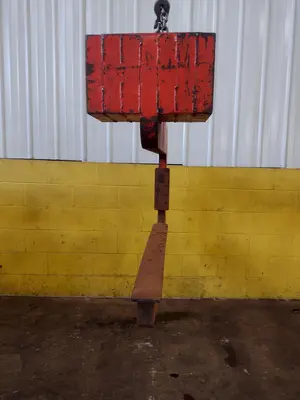 10,000 LBS 5 TON X 48" BUSHMAN C HOOK COIL LIFTER: STOCK 17144
