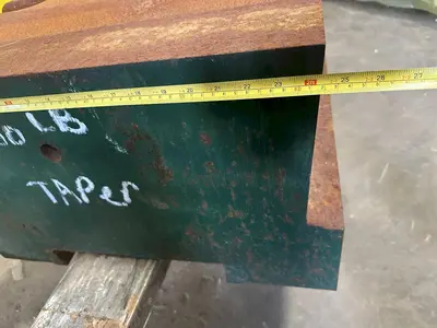 23" X 16" CECO #23 DIE FORGER ANVIL CAP SOW BLOCK: STOCK 13922
