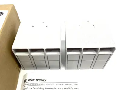 New | in-Stock Allen-Bradley Ser. A Terminal Cover for MCB G-Frame 3-Pole 2-PACK Terminal Blocks Michigan US | Maverick Industrial Sales #1465248