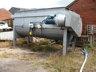 4,300L M/S U Trough Mixer 22 kW