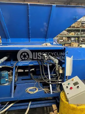 USED 2007 WEIMA WLK15 FILM & FIBER SINGLE SHAFT SHREDDER