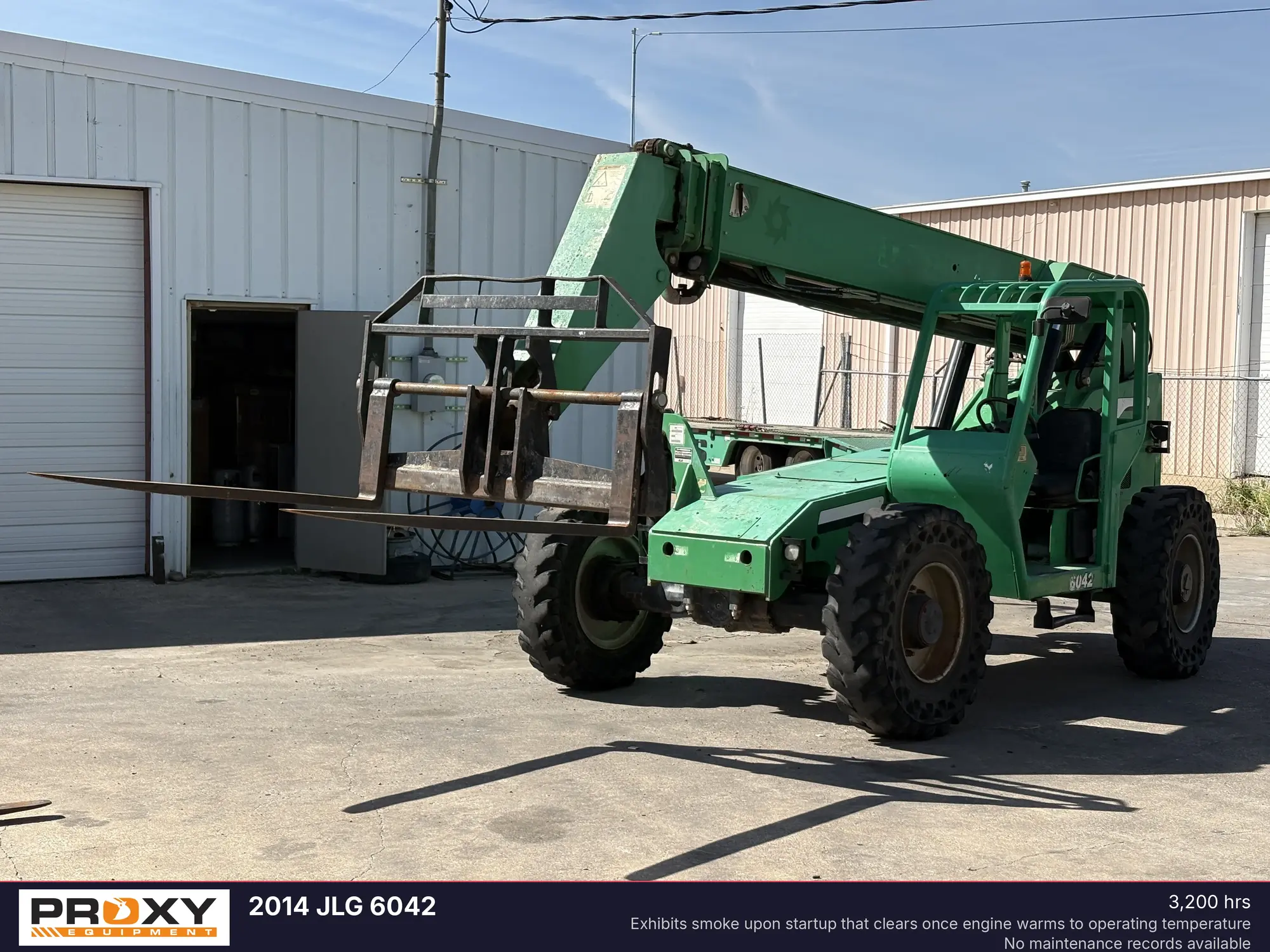 Used 2014 JLG 6042 Telehandlers Texas US | Proxy Equipment #1383057