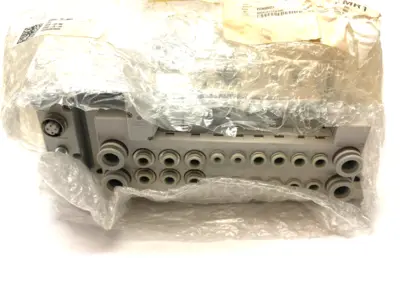 USED SMC PNEUMATIC MANIFOLD TERMINAL ASSEMBLY