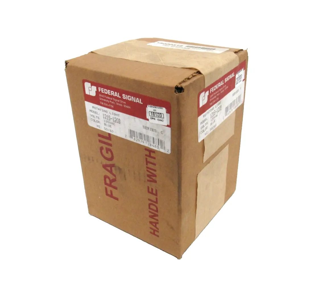 NEW FEDERAL SIGNAL 121S-120B LIGHT 120V 121S120B