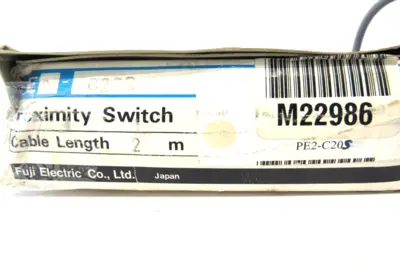 NEW FUJI ELECTRIC PE2-C20S PROXIMITY SWITCH PE2C20S