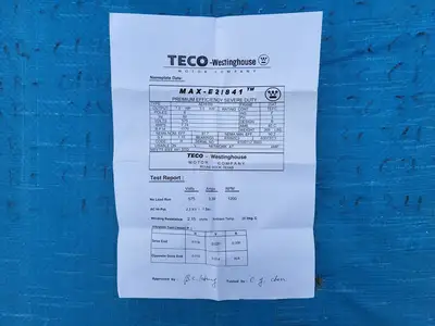 NEW TECO-WESTINGHOUSE APH7/506TE5-841