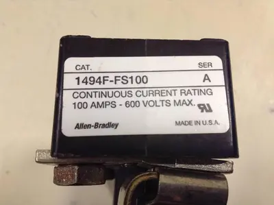 USED ALLEN BRADLEY 1494F-FS100 SER A