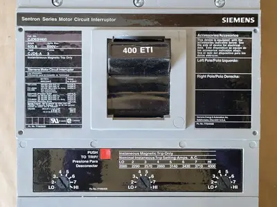 NEW SIEMENS CJD63H400