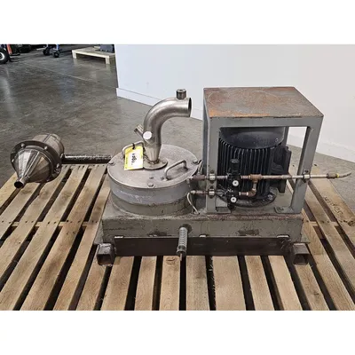Used Cyclo-Tex Vertical Shaft Impact Mill for Chromium metal powders