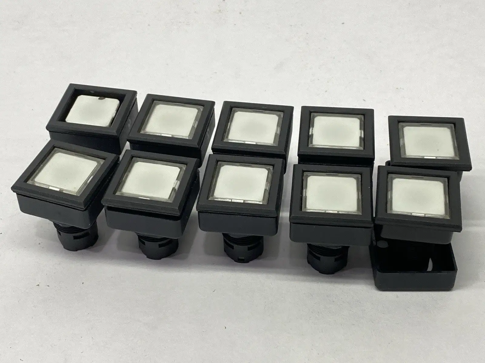 047983 | Trumpf  Illuminated White Square Push Button LOT OF 10 - New Other