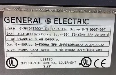 USED GE 6KAVI43002Y1D1 GE 6KAVI43002Y1D1