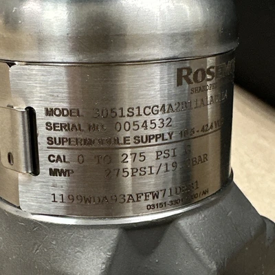 New | in-Stock Rosemount 3051S2CG4A2B11A1AE5M5 Test Equipment - Other Indiana US | J&J Industrial Supply #1259671