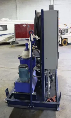 Alfa-Laval MMB 305S-11 lube oil purifier module, SS.