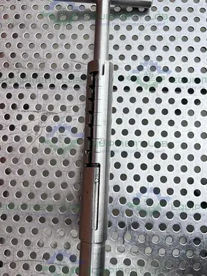 Stainless Steel  Pointed-Plunger Lance Sampler Probe w/ 51" Rod