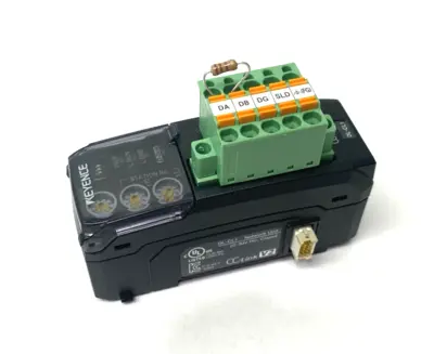 Used KEYENCE CC-Link Communication Unit, 1 to 64 Station Number Settings PLC Processors Michigan US | Maverick Industrial Sales #1389315