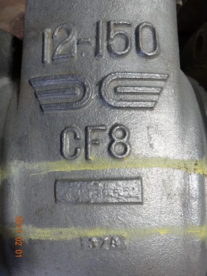 Takamisawa 12", Class 150, CF8, Gate Valve
