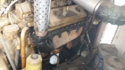 USED OILWELL S-640-5 TRIPLEX WELL SERVICING REVERSING MUD PUMP