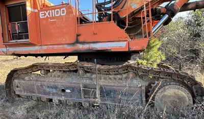 Used 1995 HITACHI EX1100 Crawler Excavators Oklahoma US | Proxy Equipment #1381929