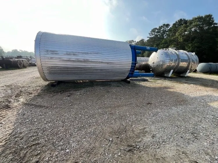 Used 2012 ZIEMANN BAUER 9,300 GALLON Stainless Steel Tanks New Jersey US | Perry Equipment #874280