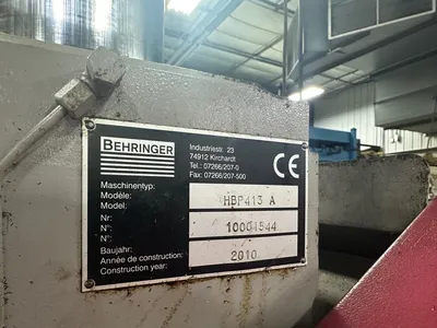2010 BEHRINGER HBP413A Saws-Horizontal Band 16" | Asset Exchange Corporation (11)
