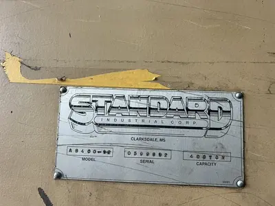 Used 1998 STANDARD INDUSTRIAL AB400-12 Press Brakes Wisconsin US | Myers Technology Co., LLC #1545542