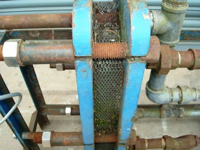 0.9 Sq.M S/S Plate Heat Exchanger