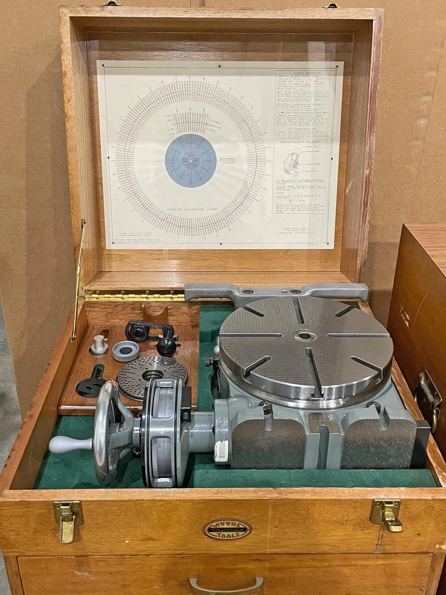 11″ MOORE PRECISE ROTARY TABLE