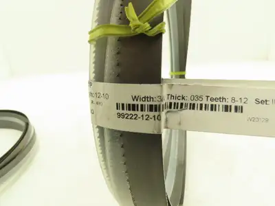 Starrett 99222-12-10 Band Saw Blade Versatix 12'10"x3/4"x.035 TPI: 8-12 Lot of 2