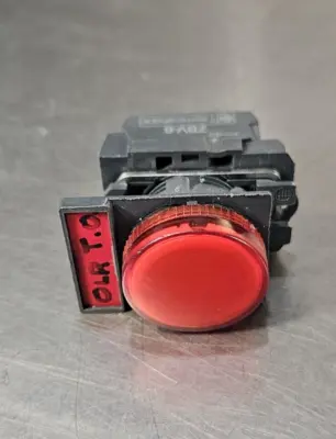 Telemecanique ZBV-6 Red push button (BIN642)