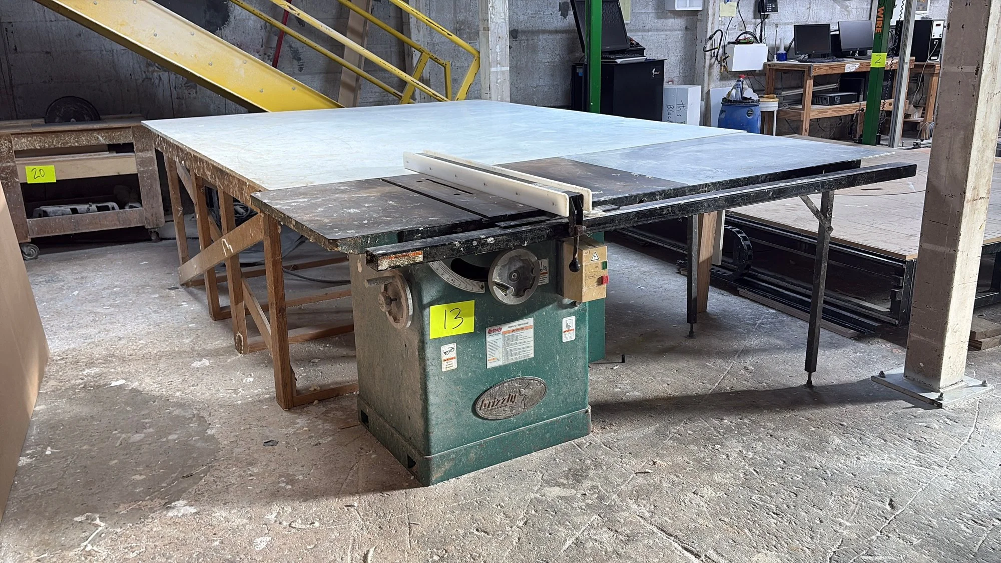 Used _UNKNOWN_ _UNKNOWN_ Woodworking Table Saws Georgia US | Auction Management Corporation #1548636
