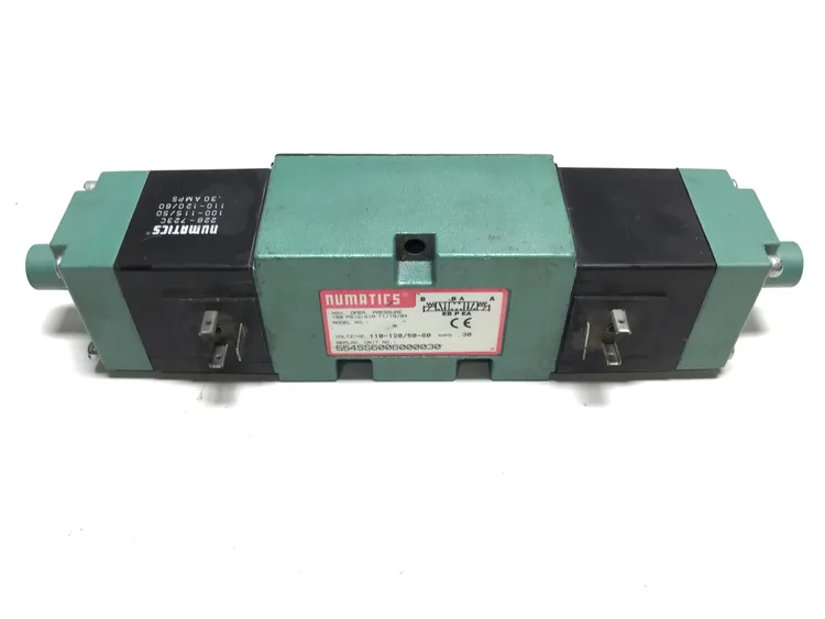 Used NUMATICS 🔩 MODEL: NUMATICS 554SS6006000030 — ENGINEERED FOR PRECISE PNEUMATIC CONTROL. Valves/Fittings Pennsylvania US | Moses B Glick #993149