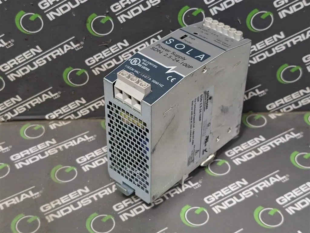 SOLA SDN 2.5-24-100P Power Supply Module 24VDC 2.5A Used