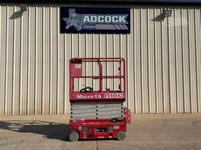 Used 2018 MEC MICRO 19 Scissor Lifters Texas US | Adcock Equipment USA #1540684