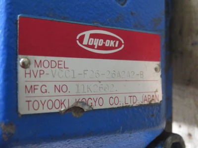 Used TOYO-OKI _UNKNOWN_ Hydraulic Pumps Texas US | OCO Industrial #1728528