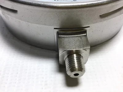 Wika Pressure Gauges -30 0 30 In. H₂O 316 Stainless Steel Tube & Socket