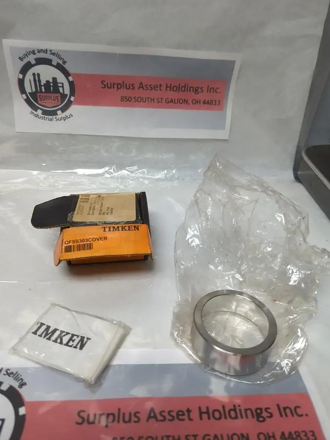 New | in-Stock TIMKEN QF5S303COVER Conveyor Parts Ohio US | Surplus Asset Holdings #1245436