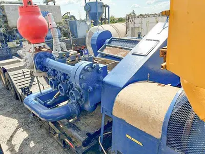Used GARDNER DENVER PZ-7 (PZG) TRIPLEX DRILLING MUD PUMP. Piston Pumps Pennsylvania US | East West Machinery & Drilling #1417823