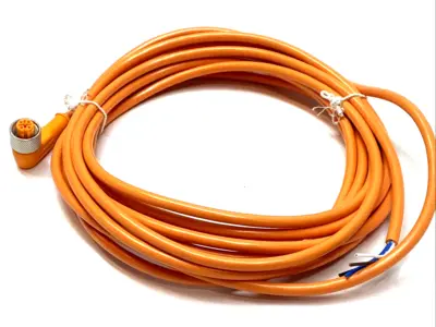 New | in-Stock SICK Sensor Cable M12 4-Pin Right-Angle Female to Leads 5M 6009867 Misc Electrical & Power Parts Michigan US | Maverick Industrial Sales #1400699