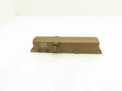1044 Niftee Automatic Door Closer w/Cover Adjustable Arm Commercial Grade Bronze